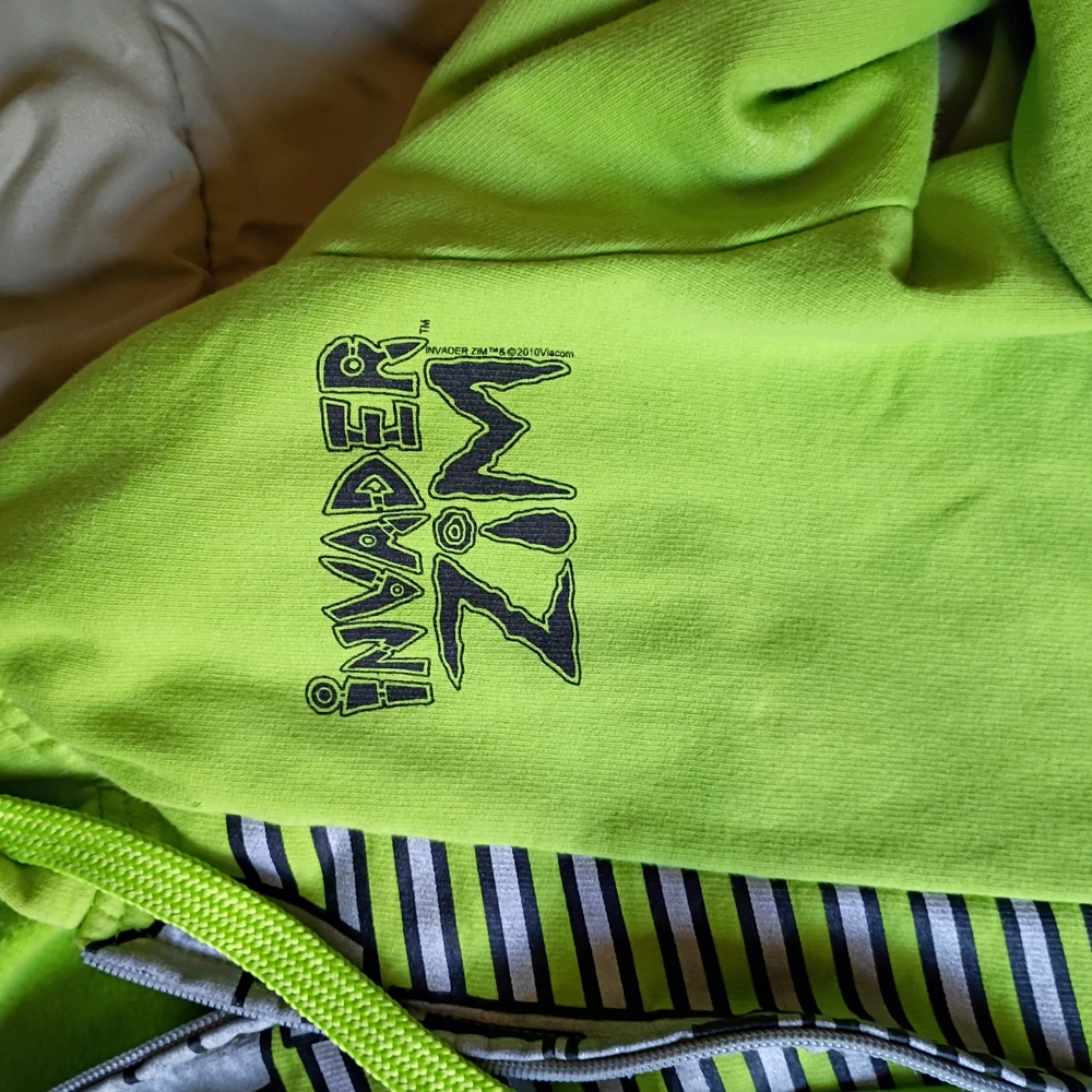 Invader Zim Green Hoodie
